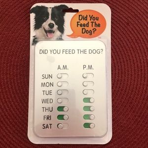 Dog feeding reminder